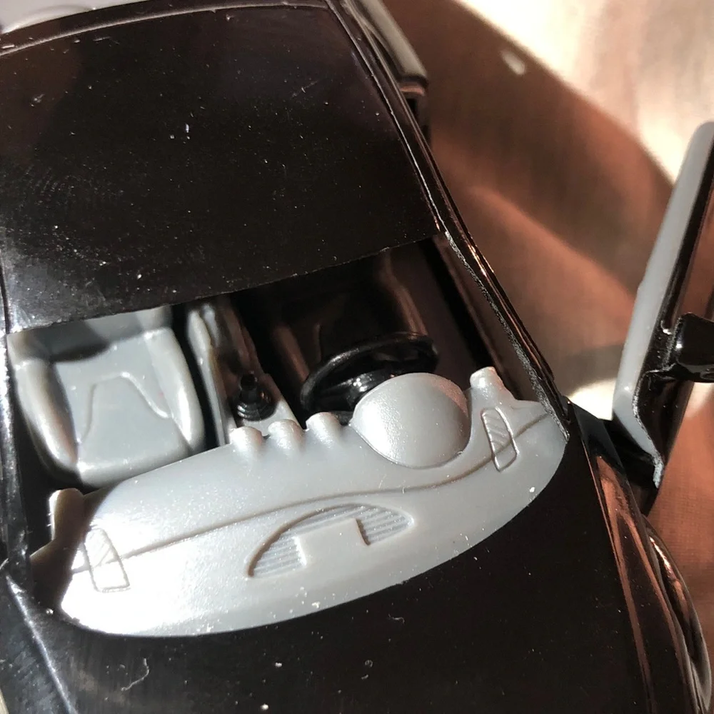 Black 2008 Audi TT pull back action